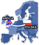 Przesyłki Polska - Anglia